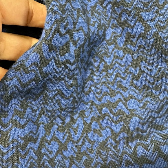 Zella Girl Navy Patterned Casual Dress - Picture 4 of 13